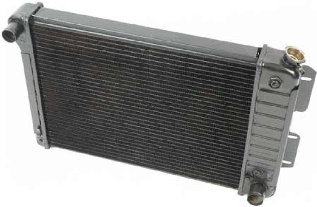 OER CRD16764A: CRD16764A Radiator 1967-69 Camaro/Firebird; 1968-71 Nova Big Block V8 With Auto Trans 4 Row Copper/Brass