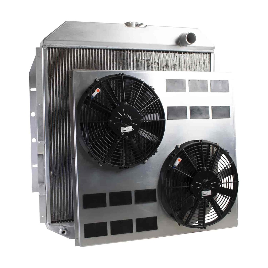 Griffin Radiators CU-00138: ExactFit Radiator ComboUnit for 1966-1979 Ford Truck with Large Radiator