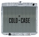 Cold Case Radiators FOF585A: FOF585A Aluminum Performance Radiator for 1966-1967 Ford Fairlane w/Big Block Engine [Automatic Transmission]