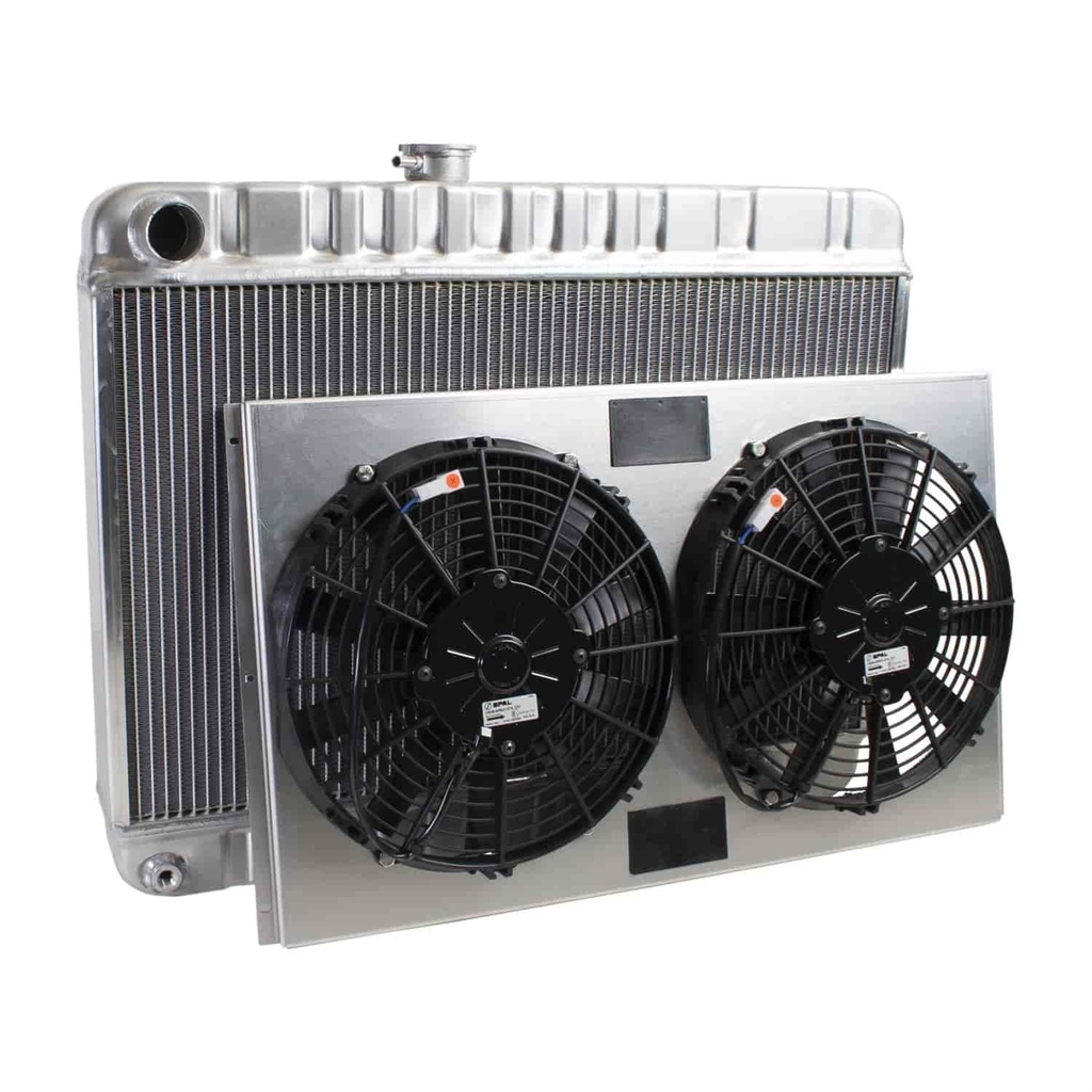 Griffin Radiators CU-00062: ExactFit Radiator ComboUnit for 1965-1967 GTO/Lemans/Tempest