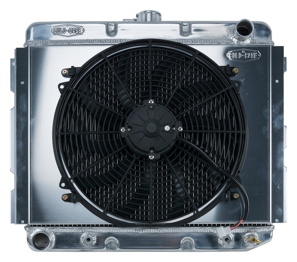 Cold Case Radiators MOP753AK: Aluminum Performance Radiator with Fan 1962-1973 Mopar B, C & E-Body