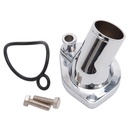 Edelbrock 4814: 4814 Aluminum Thermostat Housing for Small Block Ford V8 [Polished]