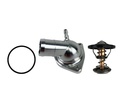 Granatelli 530160: 530160 Billet Thermostat Housing, 2014-2019 GM LT, w/160 Degree Thermostat, Stainless Steel