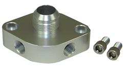 Moroso 63475: Billet Aluminum Water Outlet Filler Neck Small Block Chevy