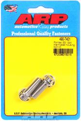 ARP 490-7401: Thermostat Housing Bolt Kit Pontiac, 12-Point - Stainless Steel