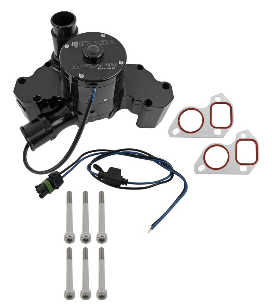 Meziere WP333S: 300 Series Electric Water Pump for GM LS