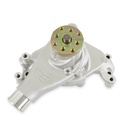 Weiand 9240: 9240 Action +Plus Aluminum Water Pump for Small Block Chevy, Long [Satin Finish]