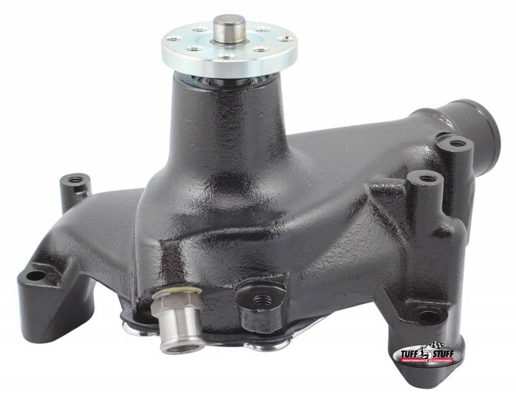 Tuff Stuff 1448NCBLK: SuperCool Water Pump 1969-1996 Small Block Chevy [Smoothie Black]