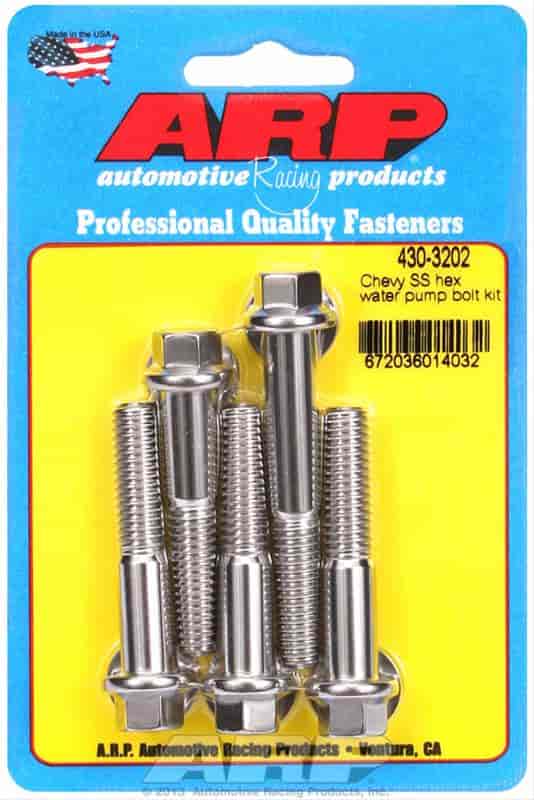 ARP 430-3202: Water Pump Bolts Chevy W/ Long Water Pump