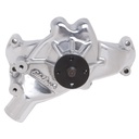 Edelbrock 8863: Victor Series Polished Aluminum Water Pump for 1988-Later Big Block Chevy 454 in C/K Pickups