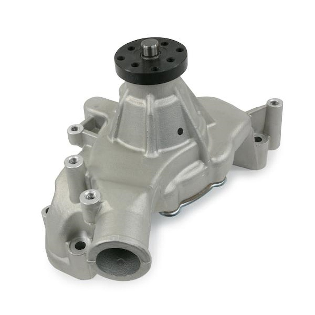 Blueprint Engines BPP9242: BPP9242 Aluminum Mechanical Water Pump, Chevy BB, Long, Standard Rotation, Satin