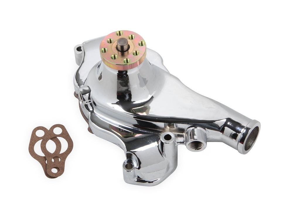 Mr Gasket 7014G: Chrome Aluminum Water Pump