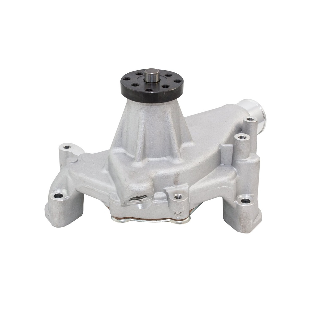 Top Street Performance HC8012: HC8012 Mechanical Water Pump, Aluminum, Satin, Chevrolet Small Block Long Neck