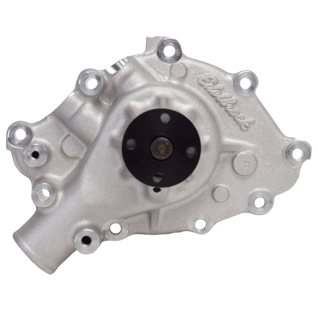Edelbrock 8842: Victor Series Satin Aluminum Water Pump for 1965-1976 Small Block Ford 289 "K" Code Engine