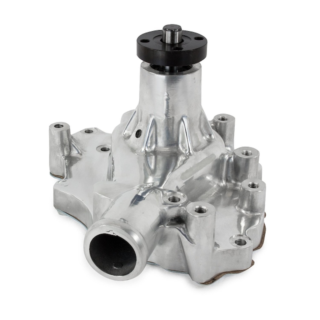 Top Street Performance HC8050P: HC8050P Mechanical Water Pump, Aluminum, Polished, SBF (289, 302, 351W) D/S Inlet
