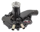 Tuff Stuff 1504NB: Standard Water Pump Black Powder Coat 1971-90 Oldsmobile V8