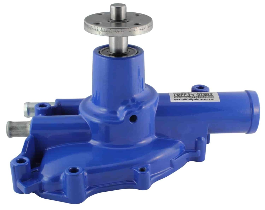 Tuff Stuff 1625NCBLUE: SuperCool Water Pump Blue Powder Coat 1979-85 Ford Mustang 5.0L