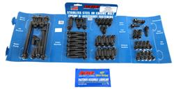 ARP 554-9803: Chrome Moly Black Oxide Hex Head Fastener Kit Ford 351W, small block