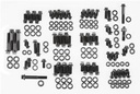 ARP 534-9801: Chrome Moly Black Oxide Hex Head Fastener Kit Chevrolet 350-400 cid, small block (1986-Earlier)