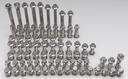 ARP 594-9601: Stainless Steel Hex Head Fastener Kit Pontiac 350-400-455 cid