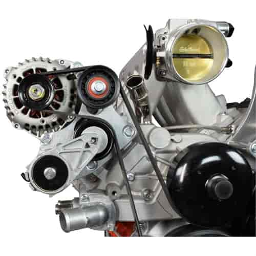 ICT Billet 551780-3: LS Alternator Only Bracket Kt for 1996-2004 Chevy S10 Swap
