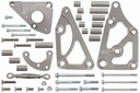ICT Billet 551498LS0-3: Alternator and Power Steering Pump Bracket Kit GM LS Truck Engine