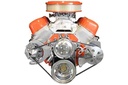 ICT Billet 551497: Billet Power Steering Pump Bracket for Big Block Chevy with Long Water Pump