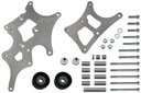 ICT Billet 551787A-3: 551787A-3 LS Truck LSA Supercharger Swap 6 rib Alternator and Power Steering Bracket Kit