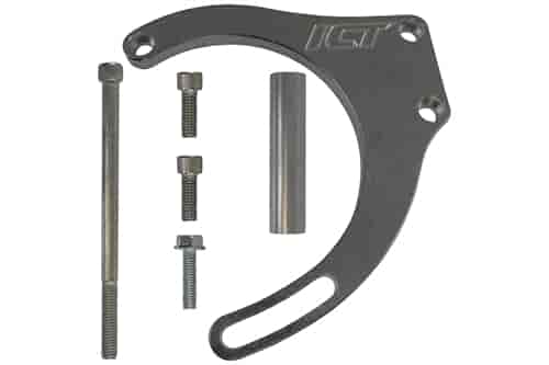 ICT Billet 551496: Billet Low Mount Alternator Bracket for Big Block Chevy with Long Water Pump