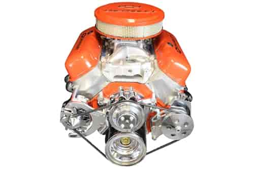 ICT Billet 551490: Billet Power Steering Pump and Alternator Bracket Kit for Big Block Chevy with Long Water Pump