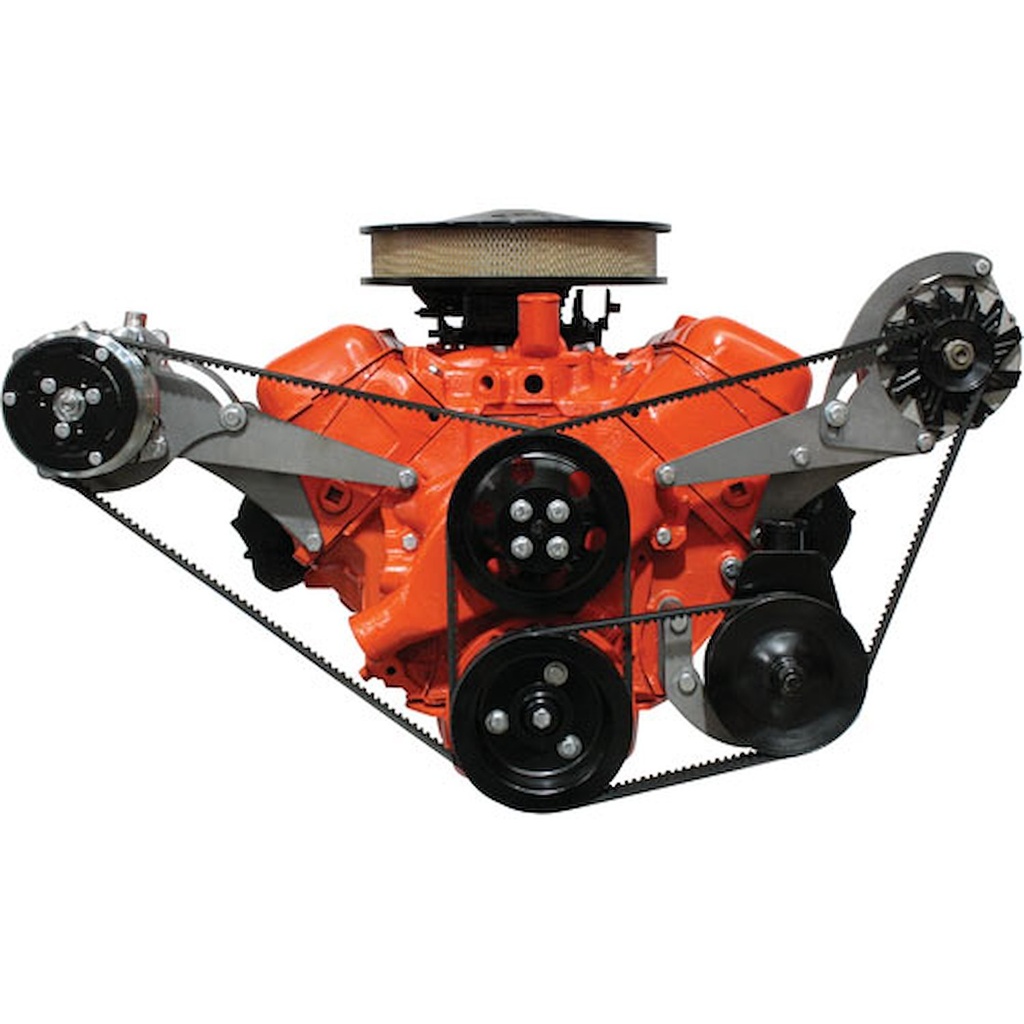 Vintage Air 15821-VCB: Steel-eez Side-Mount Alternator Bracket