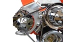 ICT Billet 551672: Billet Alternator Bracket for Small Block Chevy with Long Water Pump