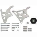 ICT Billet 551577-2: LS High Mount Alternator and Power Steering Pump Bracket Kit