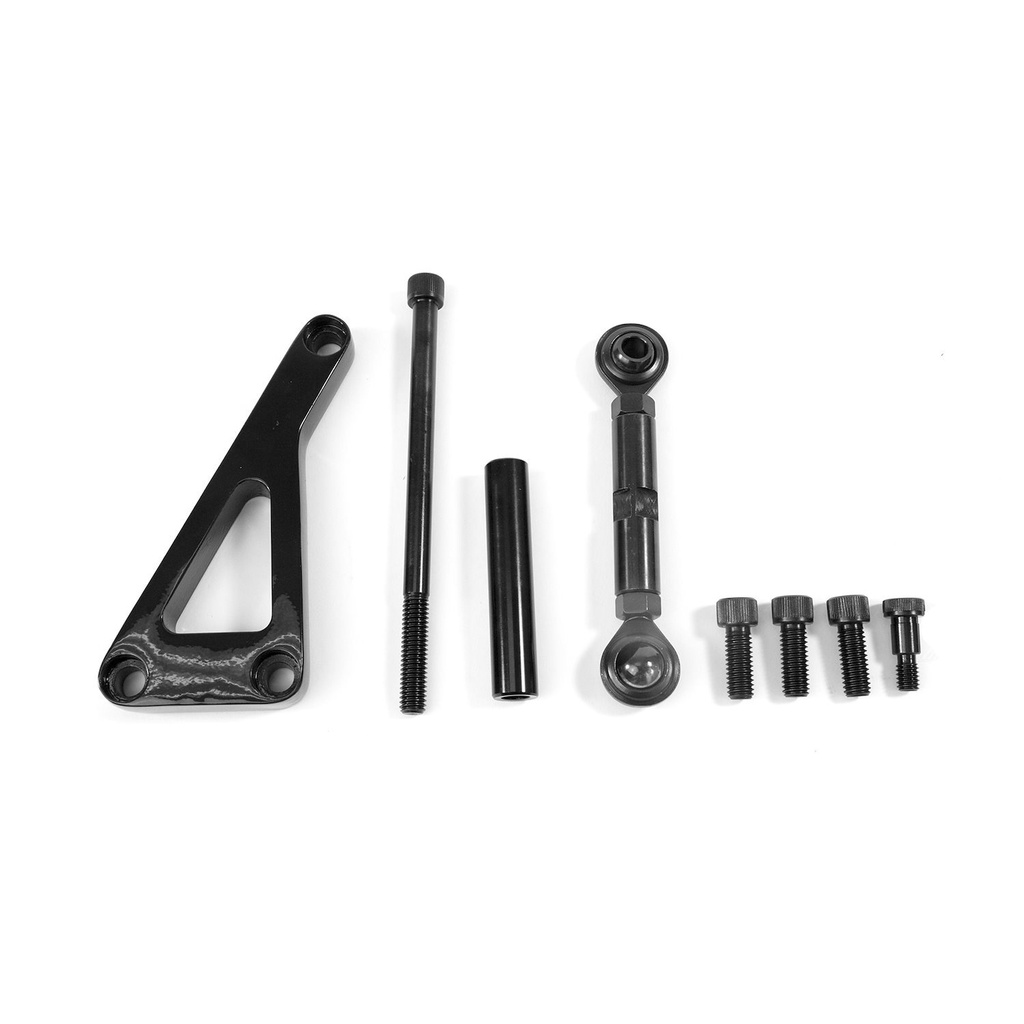 Top Street Performance JM9101BK: JM9101BK Alternator 10SI Bracket, Aluminum SBC Long Water Pump, Black