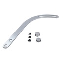Spectre 42263: Chrome Alternator Bracket Pre-1968 Small Block Chevy