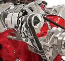 Billet Specialties FM0209PC: Billet Alum. Alternator Bracket Top mount for BB-Chevy with long water pump