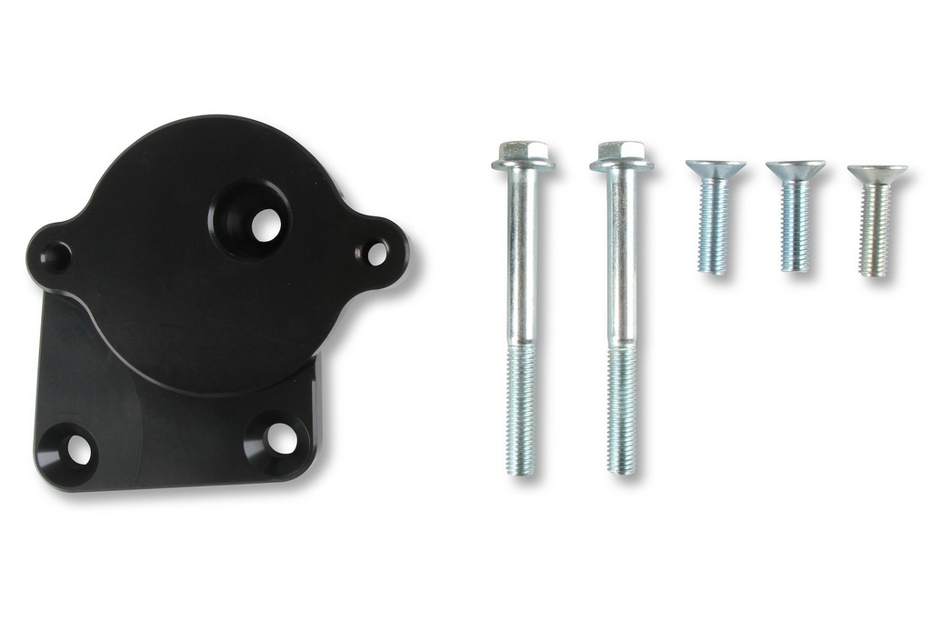 Holley 97-380: 97-380 Saginaw Type II Power Steering Pump Adapter Bracket for Mopar Gen III Hemi