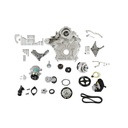 Holley 20-310: 20-310 Ford 7.3L Godzilla High-Mount Complete Accessory Drive Kit [Natural Finish]