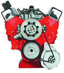 Powermaster 885: Low Mount Bracket Small Block Chevy Fits 12si and CS130 Style Alternators