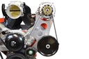 ICT Billet 551362-2: LS High Mount Alternator and Power Steering Pump Bracket Kit