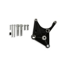 Holley 97-421: 97-421 Air Conditioning Bracket for Ford 7.3L Godzilla w/ Holley High-Mount Accessory Drive System [Black]