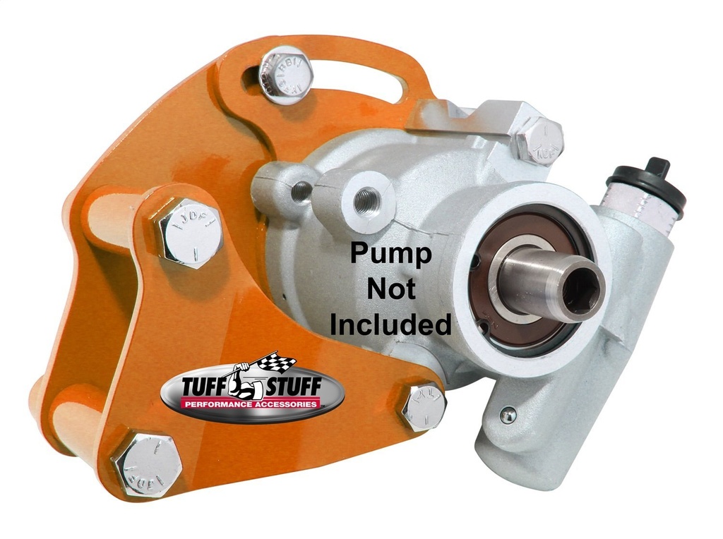 Tuff Stuff 6505BORANGE: Power Steering Pump Bracket Short Water Pump