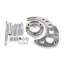 Top Street Performance JM9123P: JM9123P Alternator 10SI Bracket, Aluminum BBC High-Mount Long Water Pump, Polished