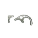 Top Street Performance JM9105-1C: JM9105-1C Power Steering Saginaw Bracket, Aluminum SBC LWP 2-Piece, Chrome