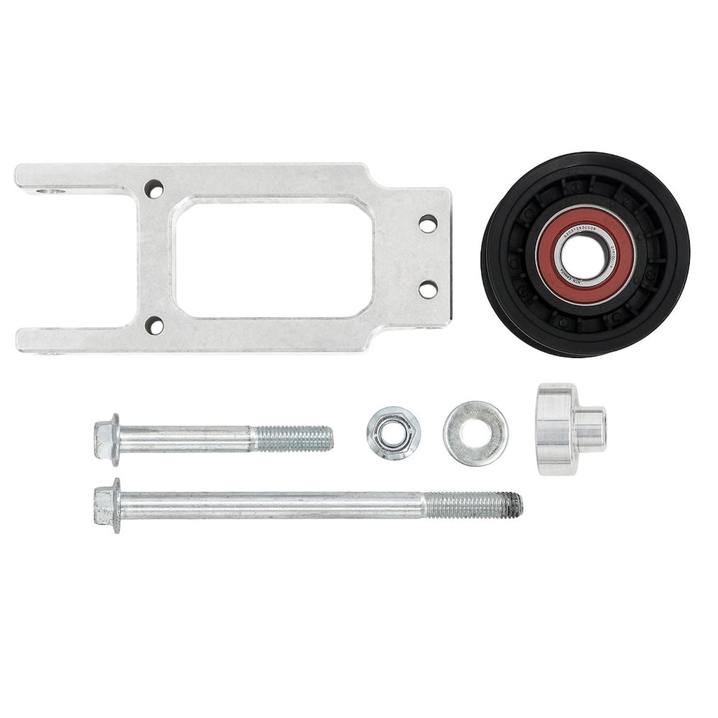 ICT Billet 551905-X350: 551905-X350 LS Corvette (& Camaro LS3 L99) Alternator Extended Length Adapter / Extension Bracket