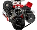 March Performance 21695-08: 21695-08 Small Block Chevy Black Sport Track Serpentine Conversion (PS/ALT)