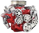 Billet Specialties 14220: BB-Chevy Tru Trac Serpentine Belt System with Power Steering, with A/C