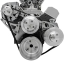 March Performance 23050: Ultra Series High Water Flow Pulley Kit Alternator & Saginaw Keyway Power Steering