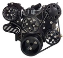 All American Billet FDS-SBC-201: Serpentine Belt Front Drive System Small Block Chevy