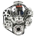Billet Specialties 13600: SB-Ford Tru Trac Serpentine Systems with Power Steering, with A/C